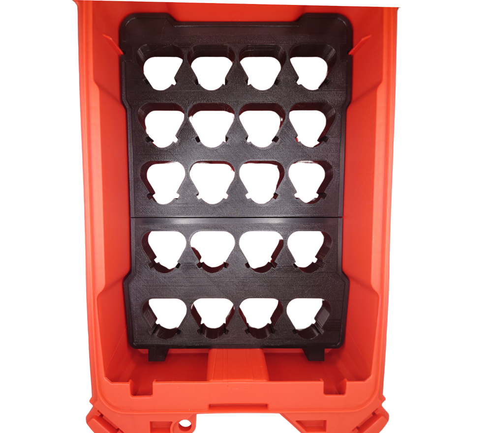 Milwaukee M12 Battery Holder Packout Compact Insert Organizer Tray Tool Storage