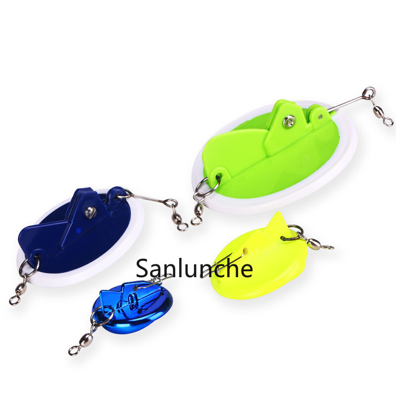 Fishing Disc Diver with 8 Shaped Sinker Ring Trolling Disc