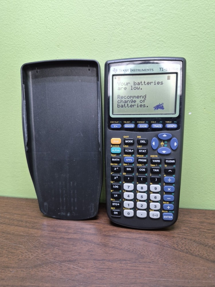 Texas Instruments TI-83 Plus Graphing Calculator -TESTED-