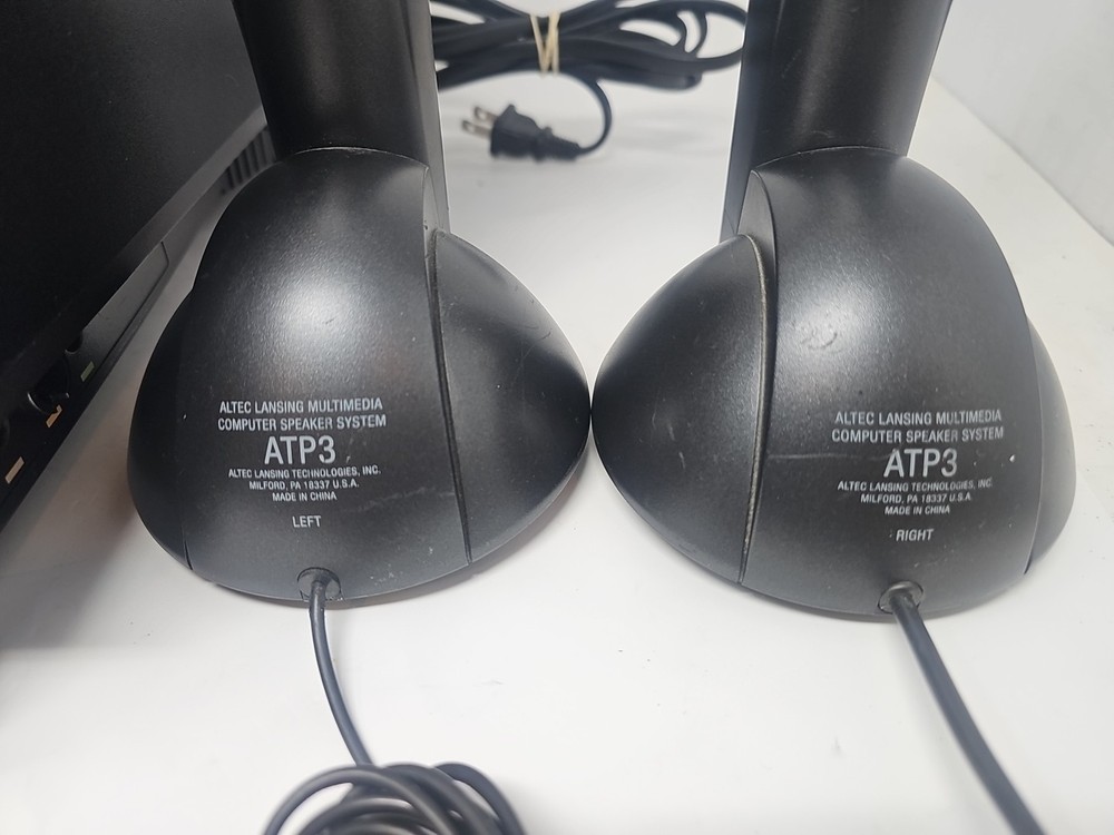 Altec Lansing ATP3 Multimedia Computer Speaker and Subwoofer System Tested