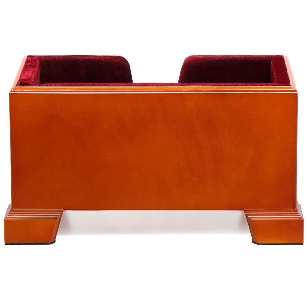 4/4 Natural reddish-brown cello base with foam protective layer