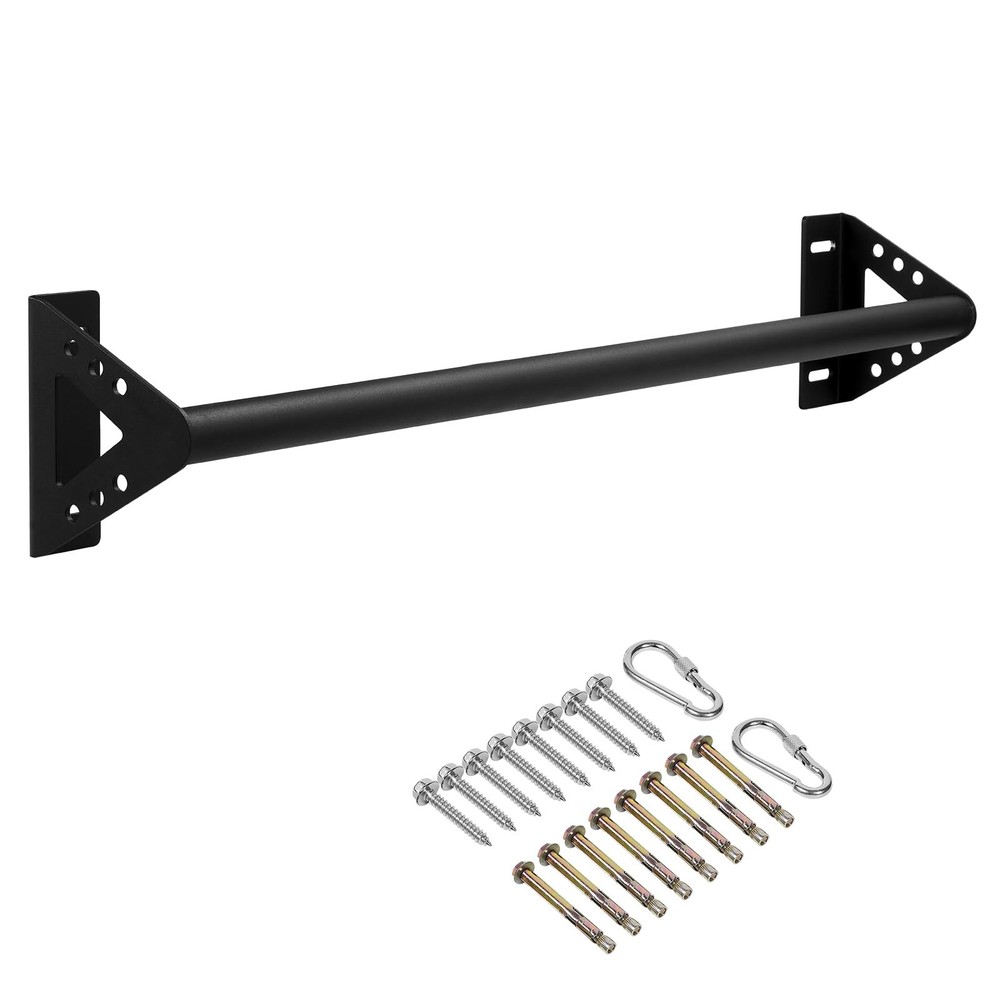 Wall Mounted Pull Up Bars Doorway, Heavy Duty Strength Training Pull-Up Bars ...