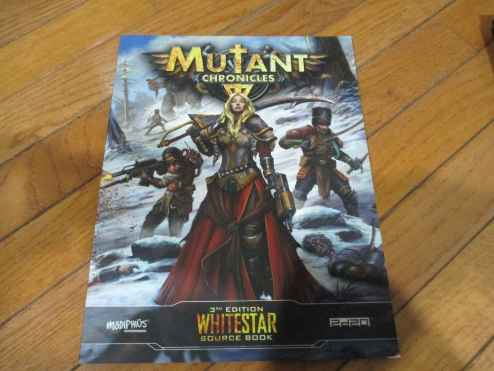 Mutant Chronicles RPG 3rd Ed Whitestar Source Book