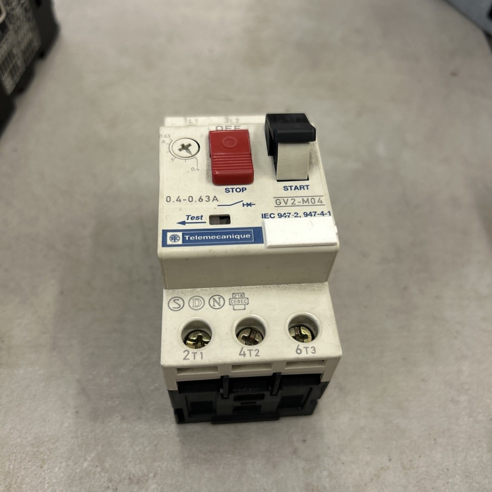 telemecanique contactor GV2-M04
