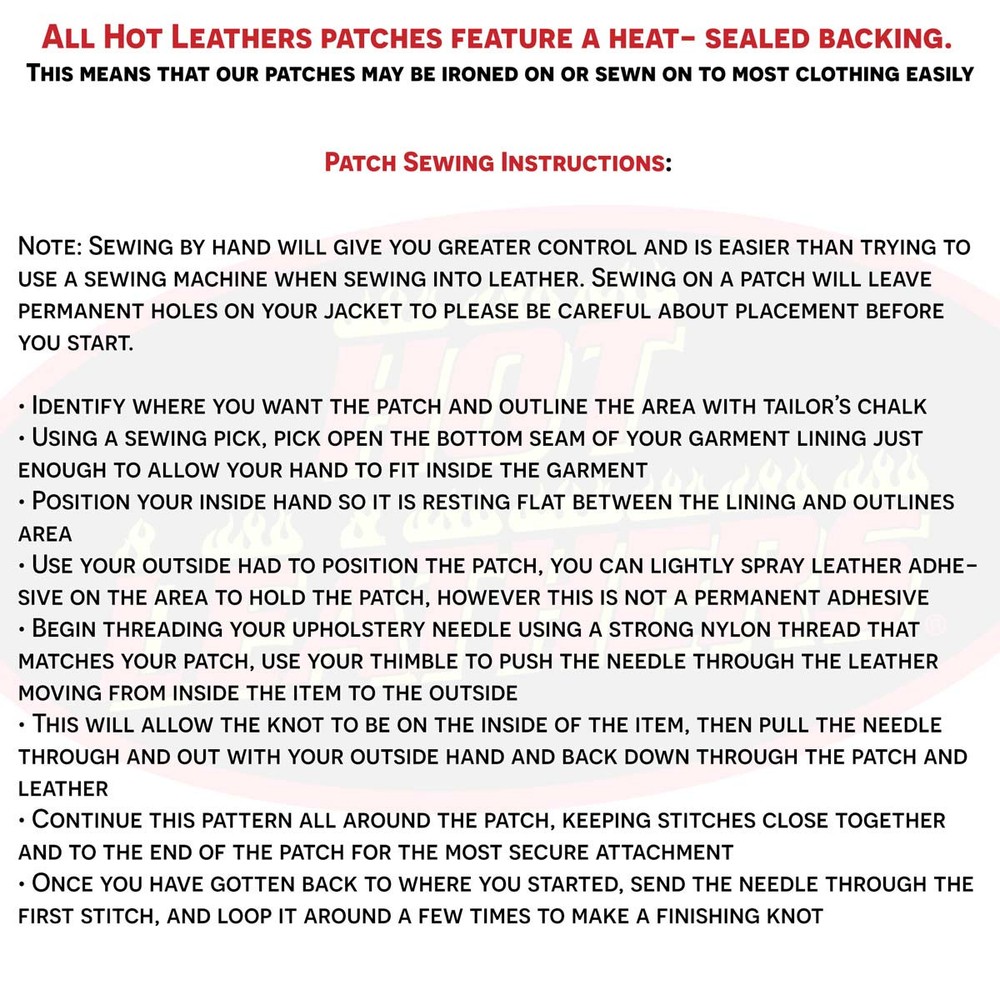 Hot Leathers PPL9406 At 200 MPH Patch