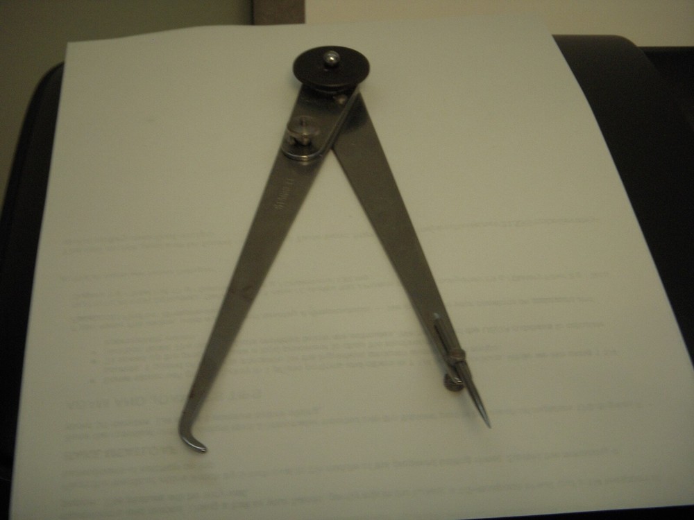 STARRETT 42-8 HERMAPHRODITE " CALIPER