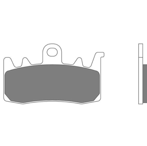 Brembo Front Brake Pads . Part# 61340121A. (4 Pad Set )