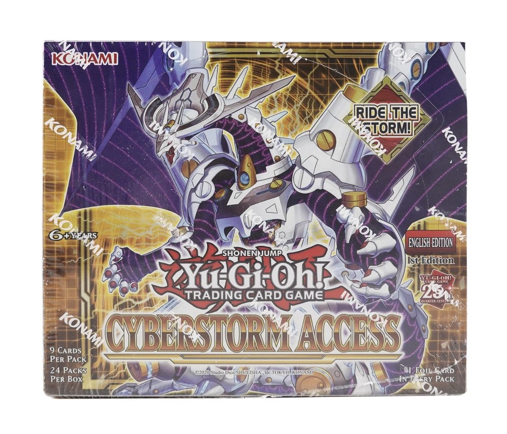 YU-GI-OH CYBERSTORM ACCESS BOOSTER BOX