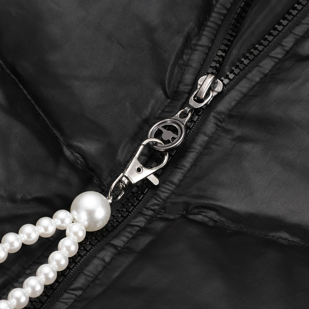 Zipper Helper Pull, 2 Pcs Zipper Puller with Rotating Clip, White