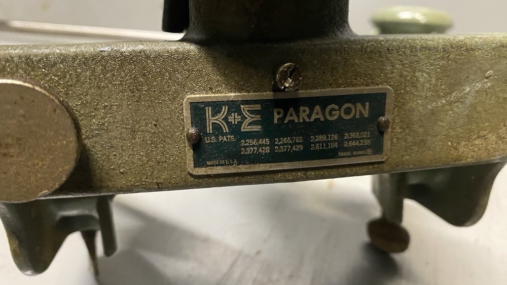 VINTAGE Keuffel & Esser K & E Paragon Drafting Arm Engineering Tool