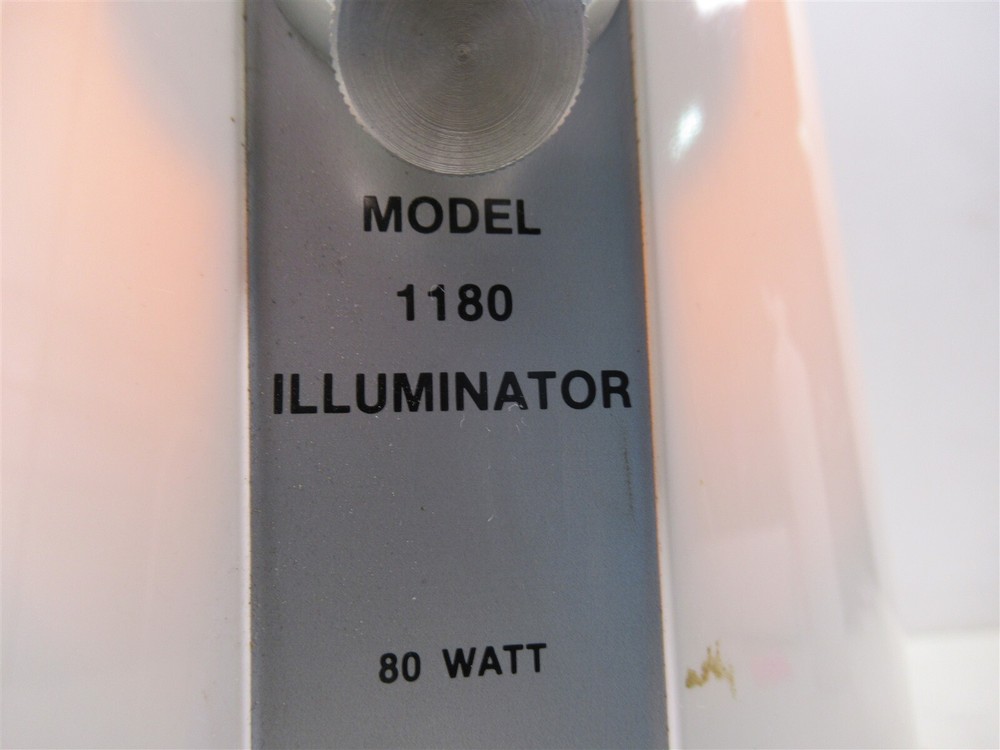 Schott Fiber Optics Model 1180 Illuminator Variable Light Source 80 Watt