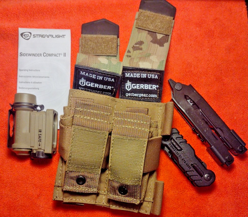 USGI Gerber Individual Deployment Kit Multi-Tools MP600 Efect Streamlight NEW