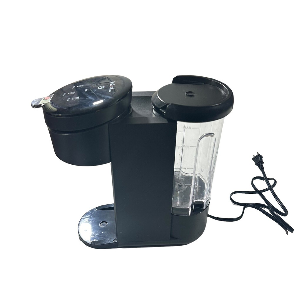 Instant Solo Single Server Black Silver Coffee Maker Model SSCM-1000 Working EUC