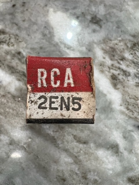 RCA Electron Tube 2EN5 NOS