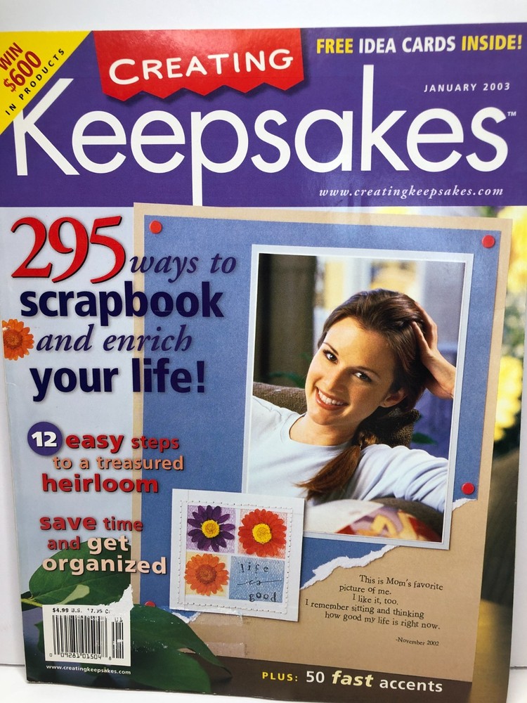 CREATING KEEPSAKES, SIMPLE SCRAPBOOKS Magazines-3 Issues + TRAVEL & LAYOUT Books