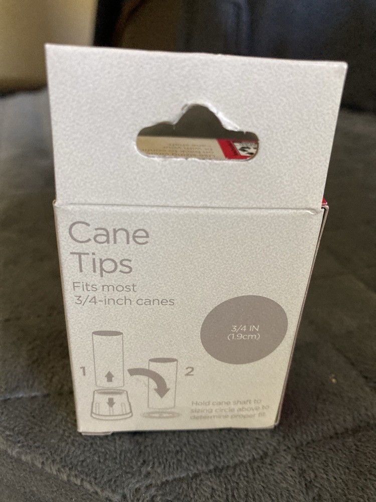 Cane Tips 2 PCS 3/4 Inch