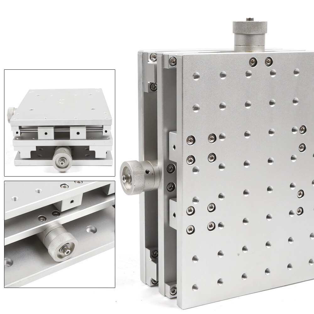 XY Axis 2 Axis Positioning Work Table Laser Marking Machine Adjustable Workbench