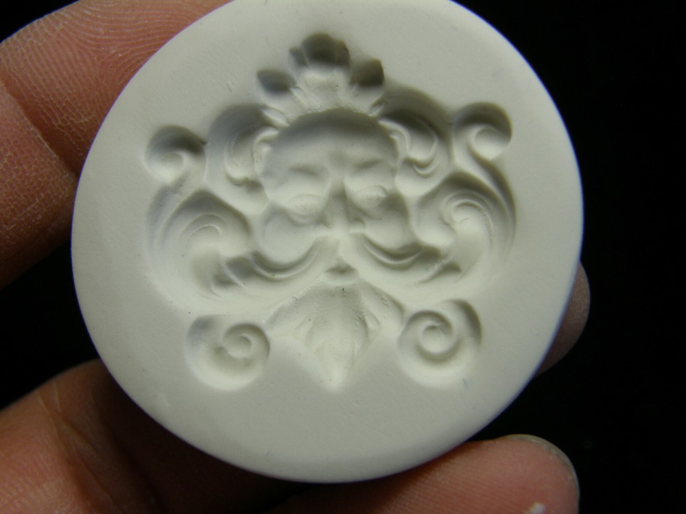 Green Man Polymer Clay Mold (MD1316)
