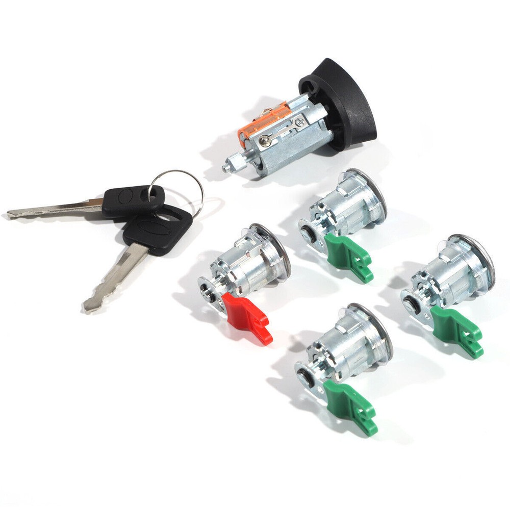 For Ford Econoline Van E150 E250 E350 Ignition & Door Lock Cylinder KEYED ALIKE
