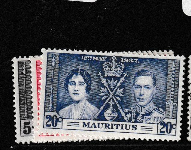 Mauritius SG 249-51 MOG (1ghh)