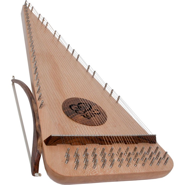 ROOSEBECK  BARITONE PSALTERY LEFT HAND ROUNDED w/ BOW
