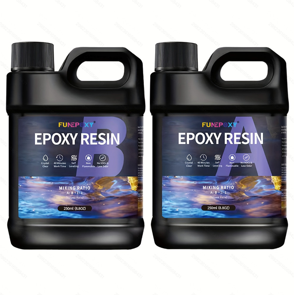 Fast Cure 1:1 -  Clear Epoxy Resin - 16 OZ Kit