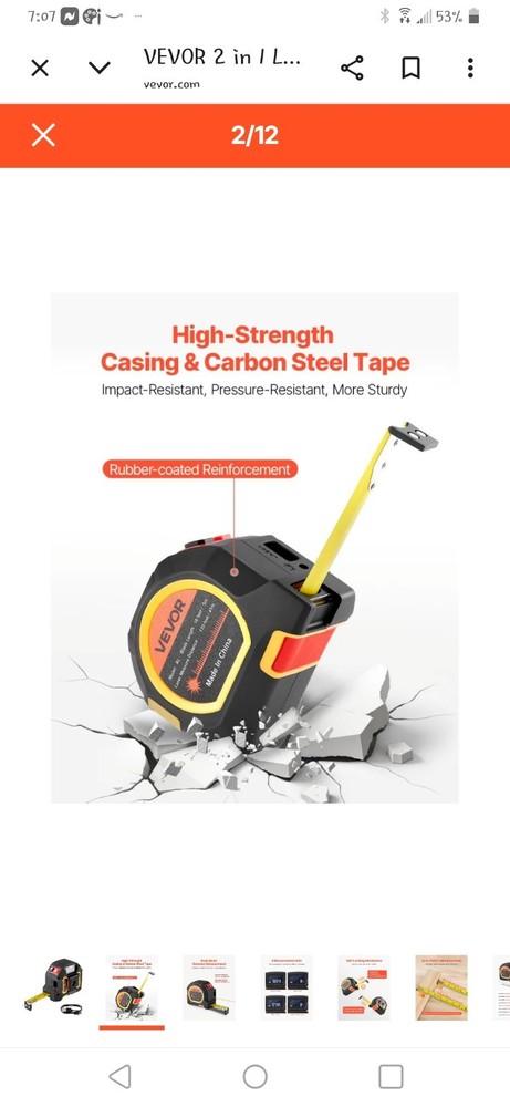 Laser Tape Measure