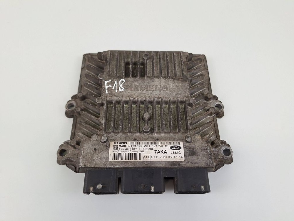 Ford Focus 2006 Engine Control Module 3N1112A650AB kW BVV454