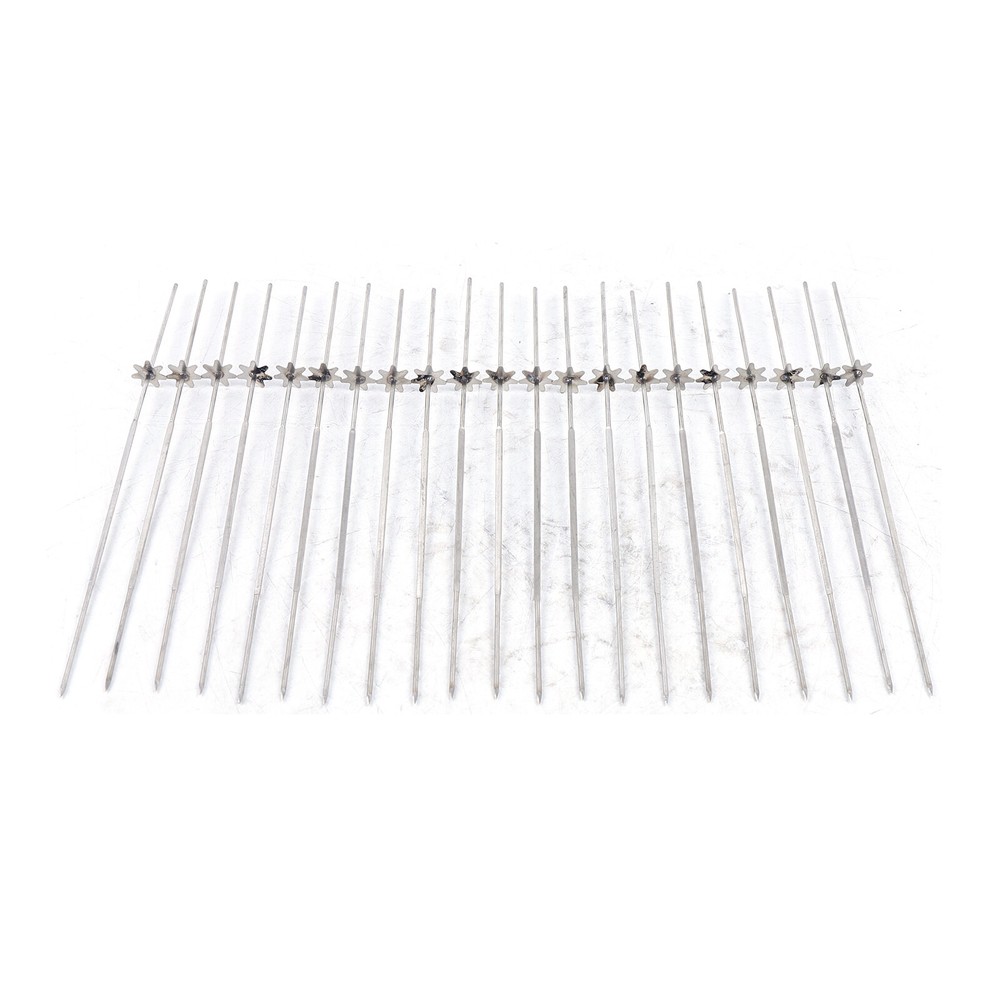 Automatic Rotating BBQ Grill Rack with USB Port for 20 Skewers