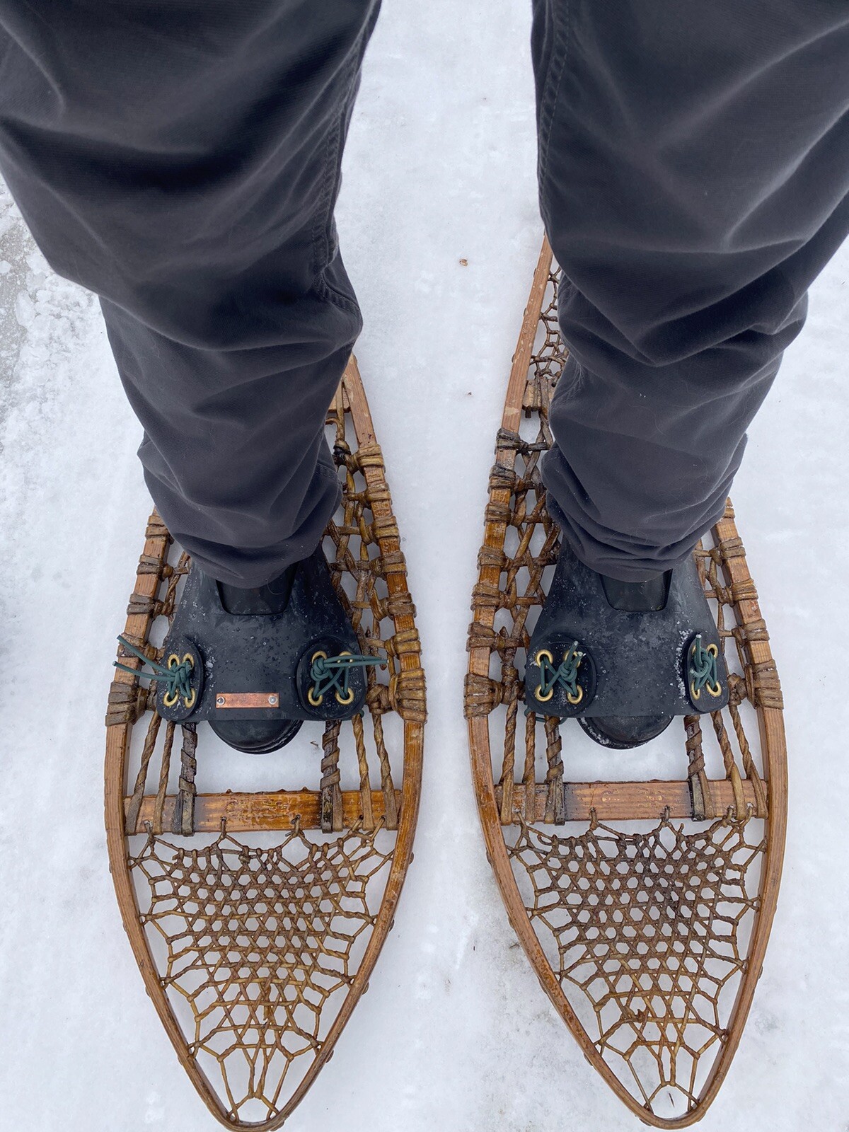 SNOWSHOE BINDINGS, SNOWSHOE HARNESSES, SNOWSHOEING, LIFETIME SNOWSHOE BINDINGS