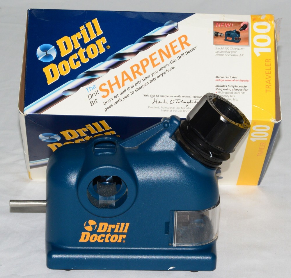 Drill Doctor - drill bit sharpener powered by drill (not included)