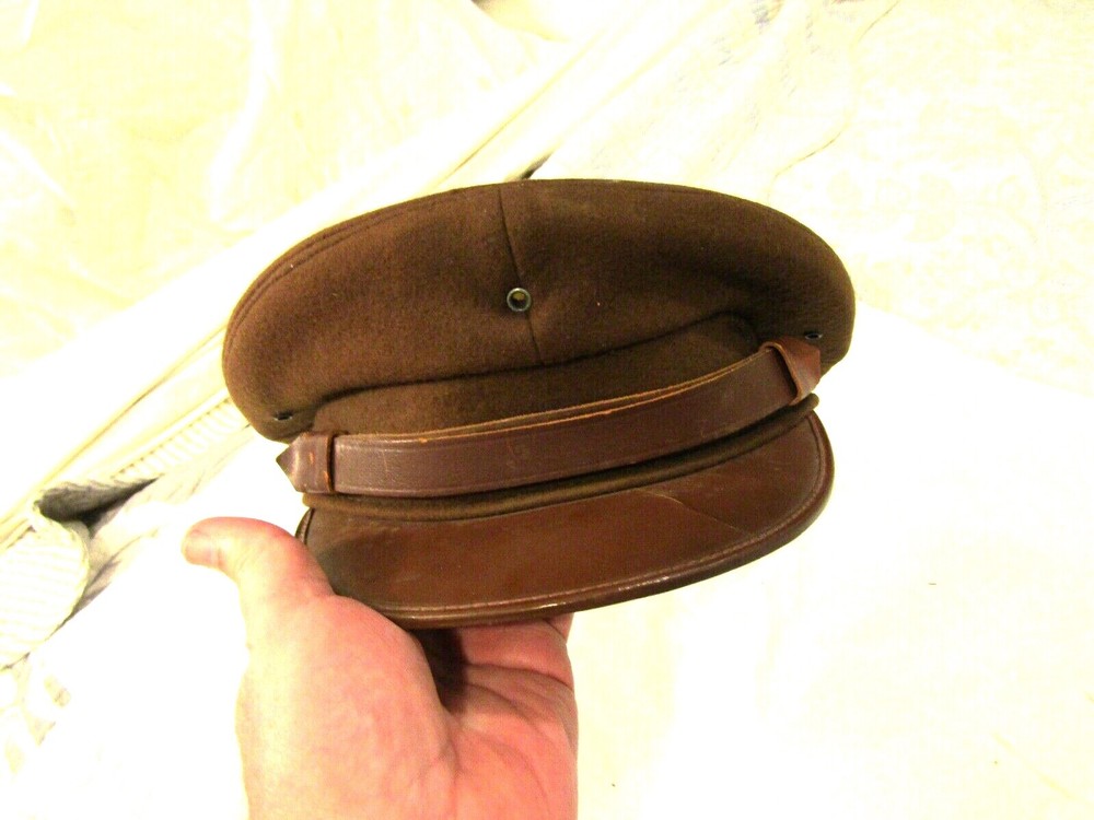 WW2 NAVY AIRFORCE CRUSHER HAT, SIZE 7