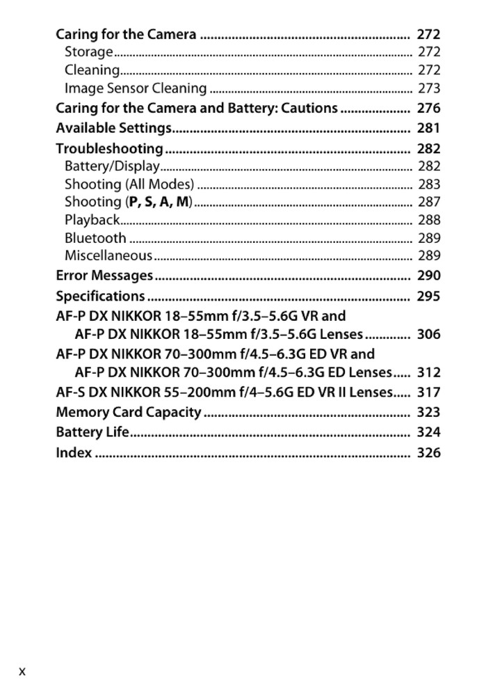Nikon D3400 — User Reference Manual Guide — 355 Pages — Printed & Bound in USA