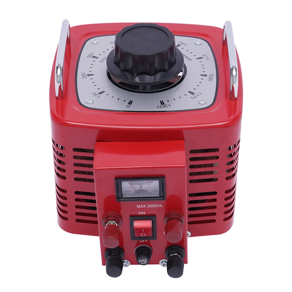 110V Transformer Variac Variable AC Voltage Regulator Metered 3kW 30 Amp 1-Phase