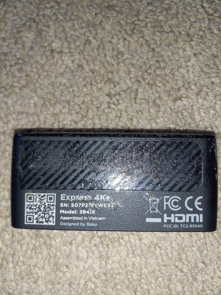 Roku Express 4K+ 3941X Media Streamer