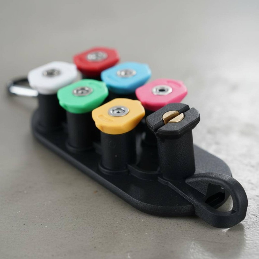 Car Wash Spray Nozzle Tips Includes Holder Quick Connect Spray Tips