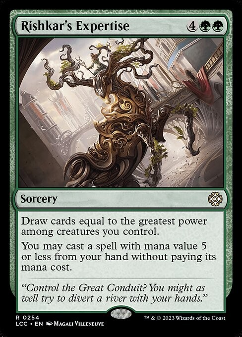 Rishkar's Expertise 254 R Normal LCC MTG NM