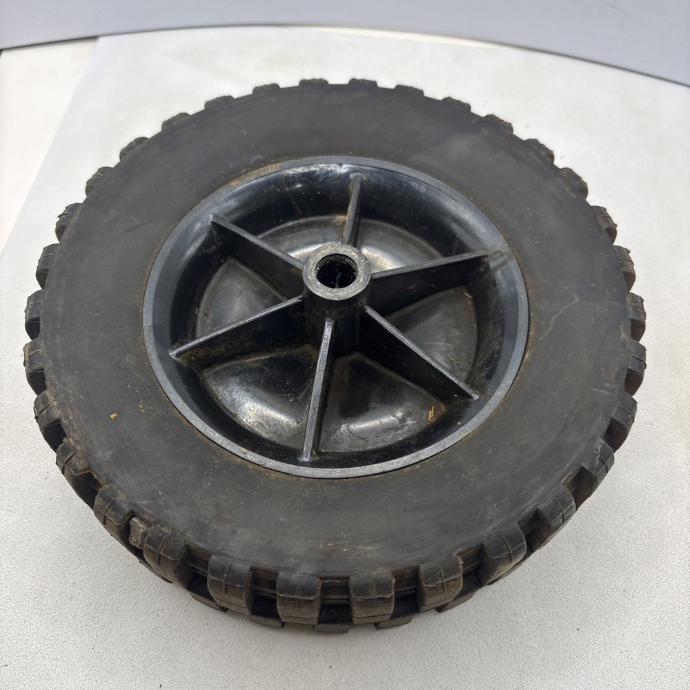 Unbranded 7-3/4” SOLID HARD RUBBER REPLACEMENT TIRE WHEEL RIM HUB DOLLY
