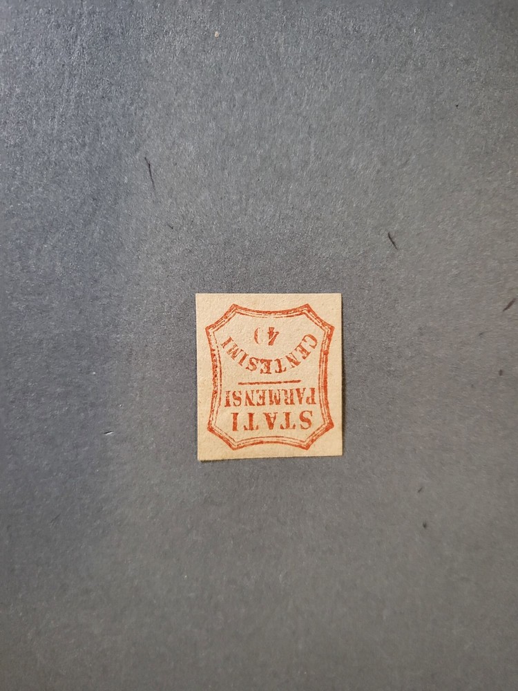 Stamps Italy Scott #15 hinged,signed