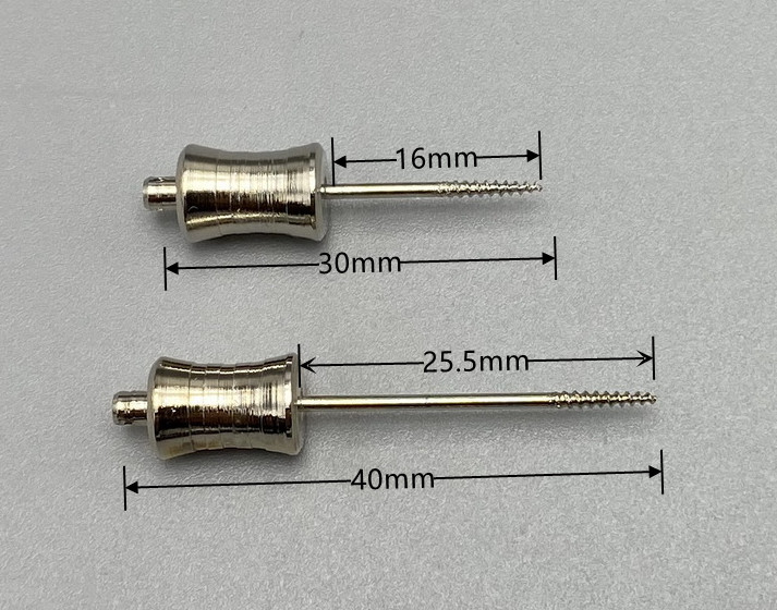 1PC Dental Tooth Extraction Elevator Apical Root Tip Extractor Forceps 34mm
