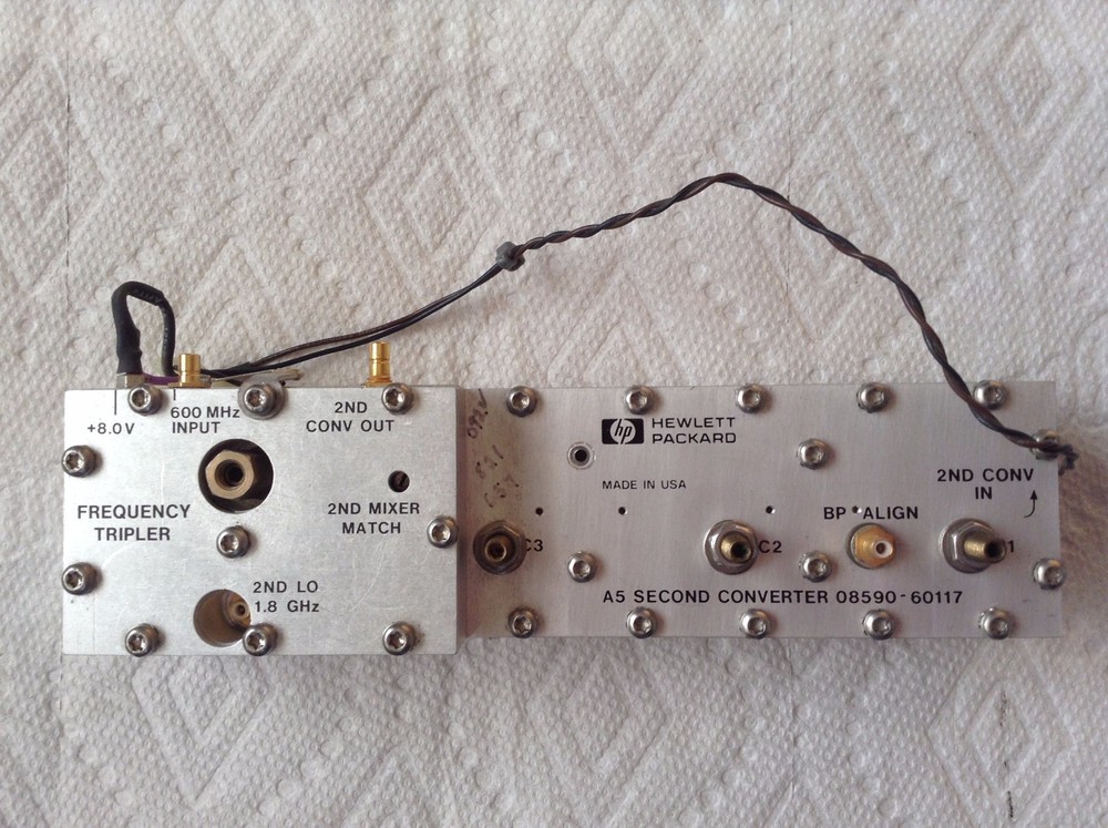 HP 08590-60117 A5 Second Converter