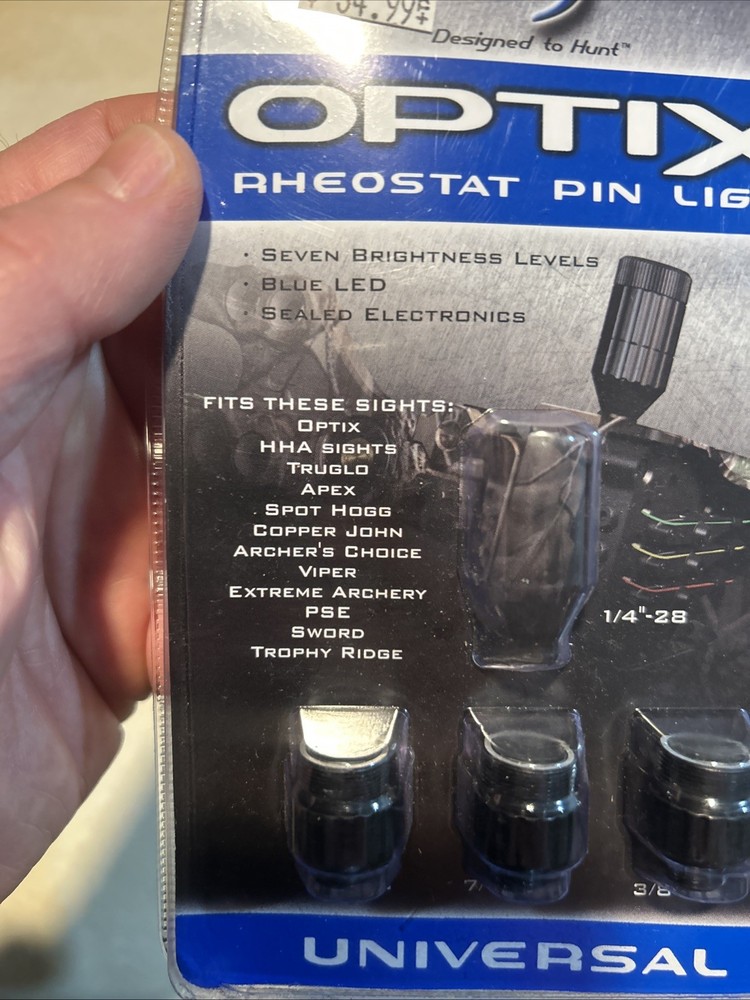 G5 Optix Bow Sight Light Adapters Read