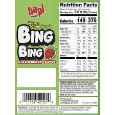 Hapi Bing Bing Cone Snack-Strawberry 2.5oz/ 71.2g (8pcs)