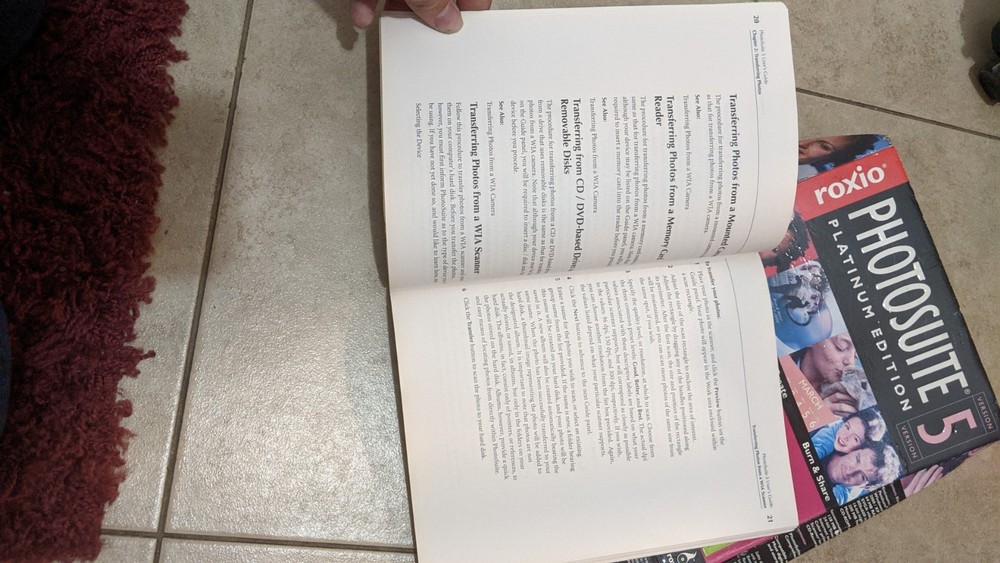 Roxio PhotoSuite 5 Platinum Edition Image Editing Software CD