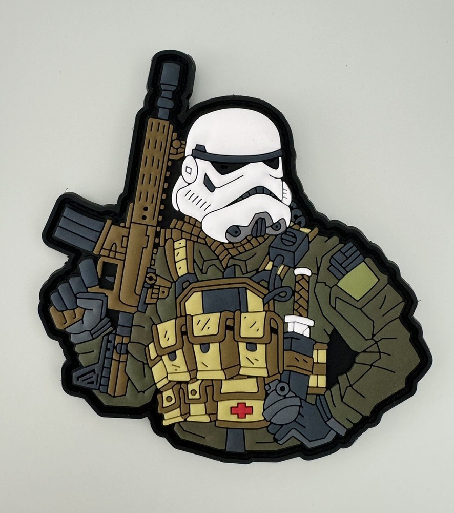 Tactical Star War PVC Hook/Loop Moral Patch