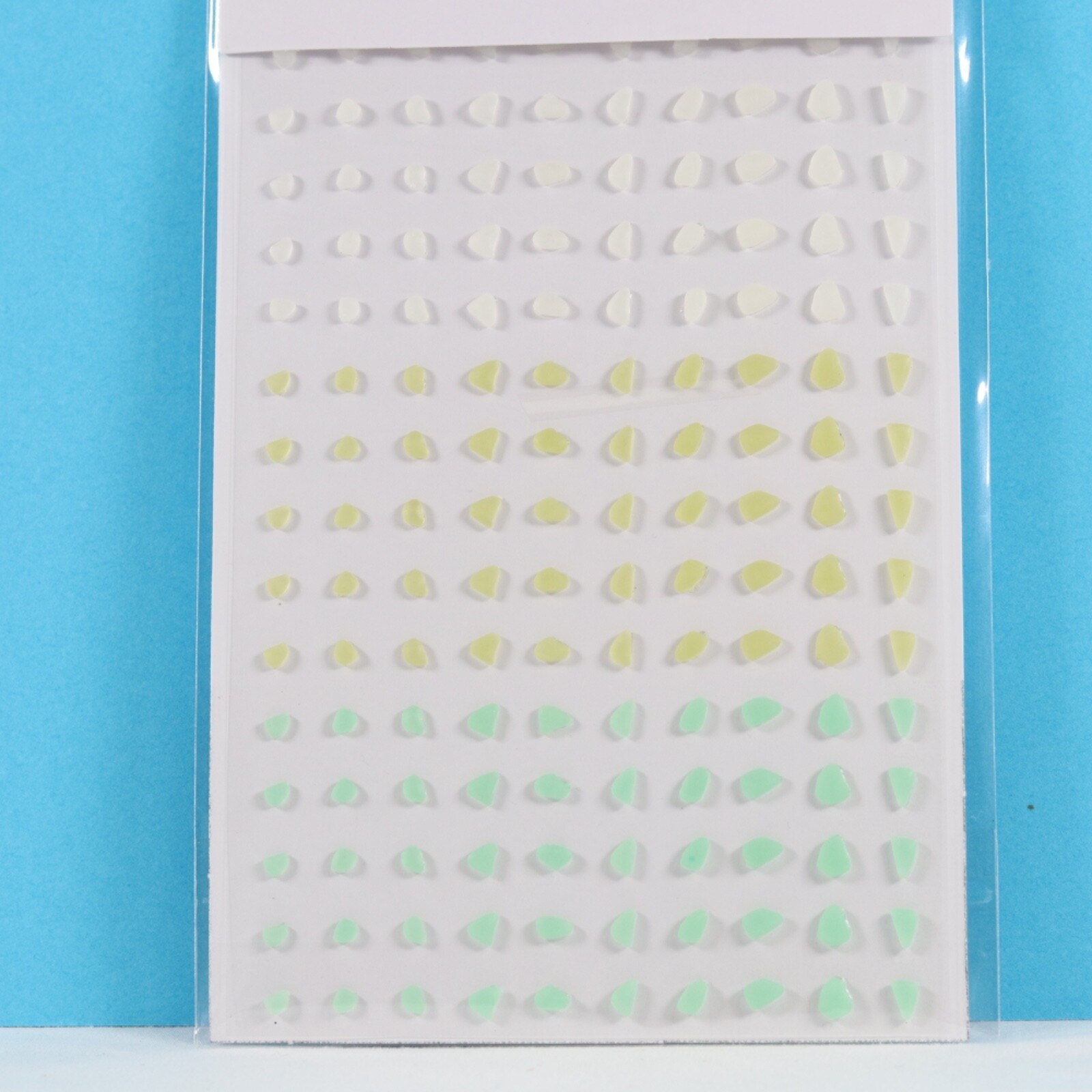 Stampin Up Faux Sea Glass Shapes Embellishments 158139 - 150 pcs