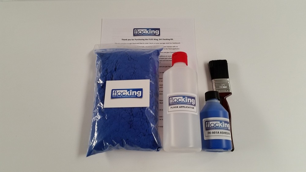 DIY Flocking Kit Bulk Dashboard Flocking Flock Flocked Choose your Colour