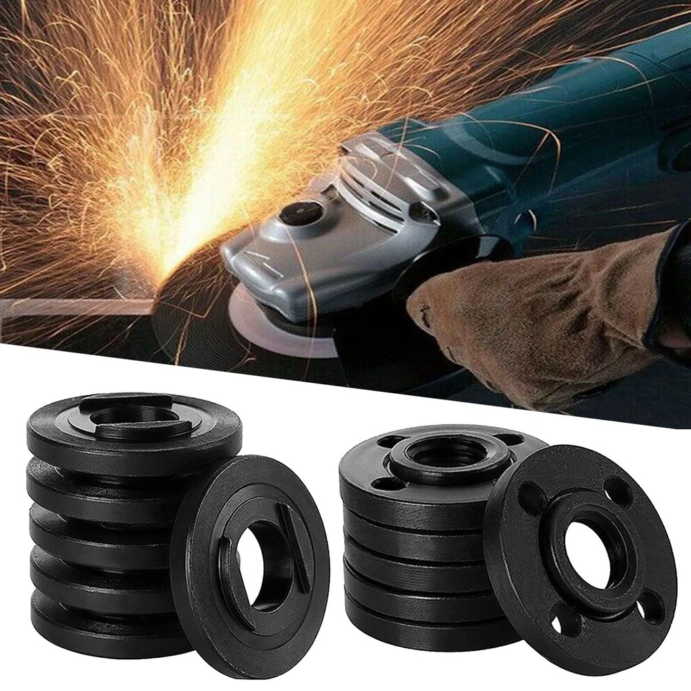 20x 5/8-11 Angle Grinder Flange Lock Inner Outer Nut For Power Tools
