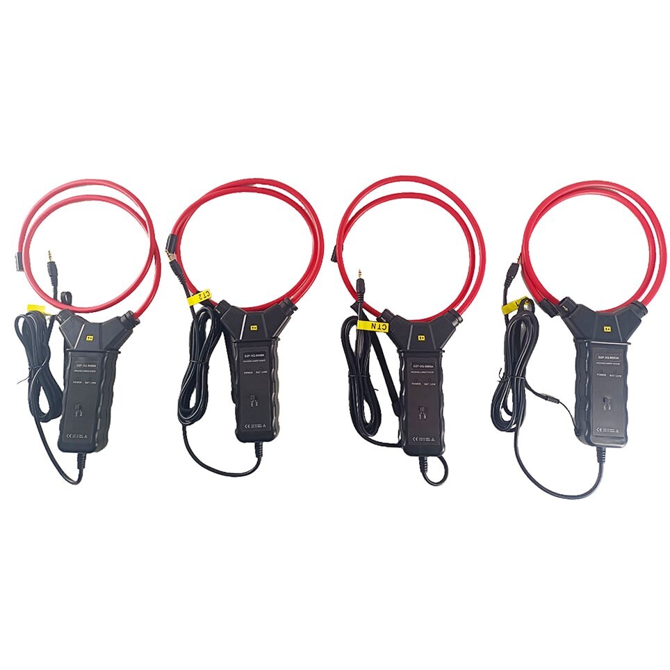 Three Phase Power Quality Analyzer with Current Clamp 10A～6000A USB Interface