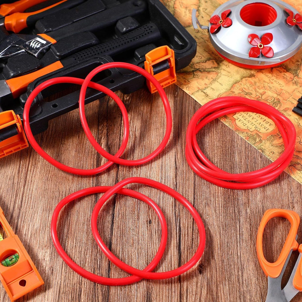 Hummingbird Feeder Seal Replacement - 8 Pcs Ring & Base Gasket